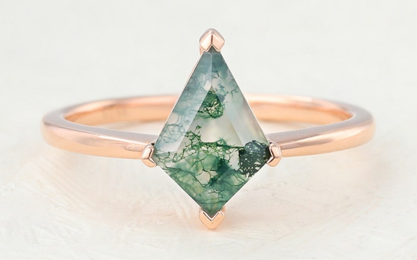 Is Moss Agate Good for Engagement Rings