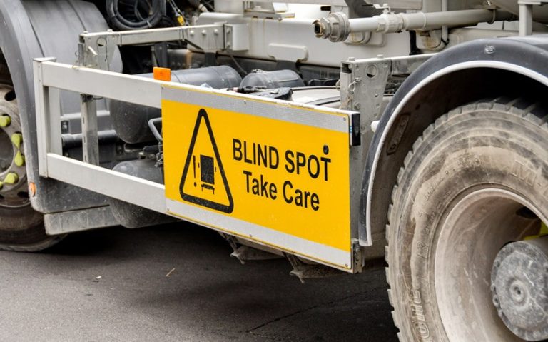 The Dangers of Blind Spots for Bicyclists